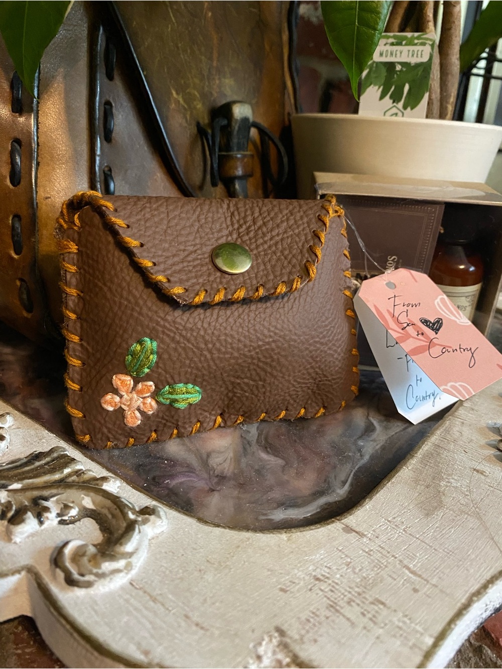 Embroidered Wallet - Picture 3 of 8